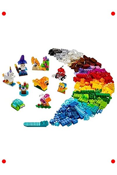 markentegra Creative Transparent Building Blocks Set (500 Pieces)