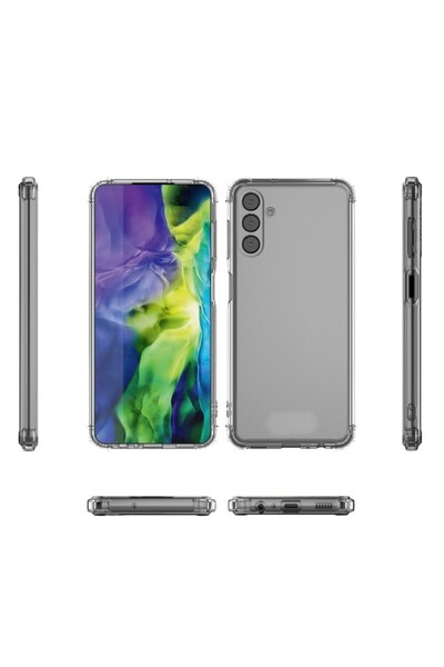 Flippy Phone Case for Samsung S24 Ultra, Shockproof TPU, Corner Protection, 1.5 mm, Transparent