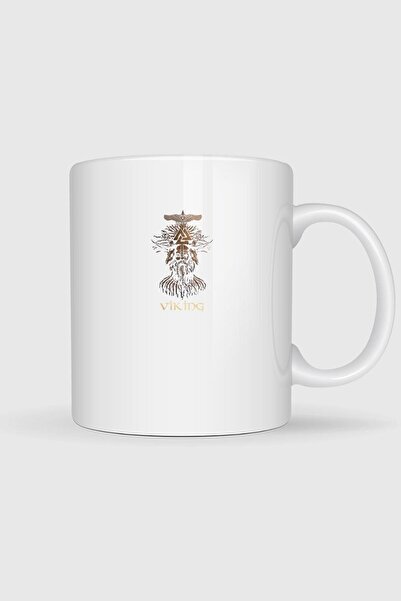 Bahriyeli Collection Viking Printed Mug Cup