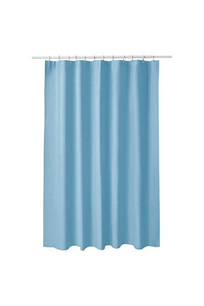 Generic Shower curtain, blue, 180 x 200 cm