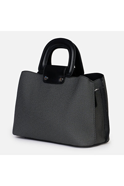 LanaFashion Geanta eleganta din piele ecologica cu design minimalist și mâner...