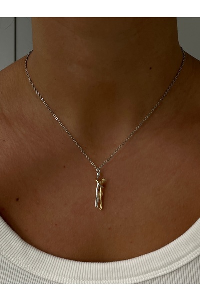 Twinssis Accessories Steel Moving Amour Couple Necklace