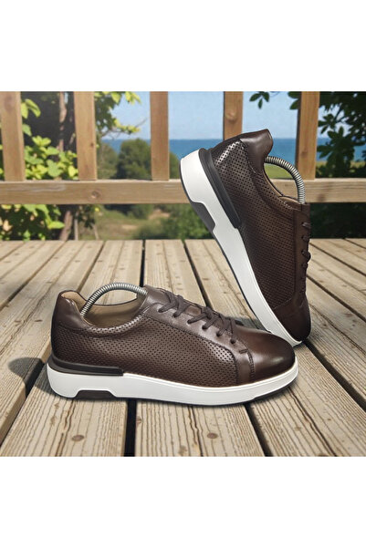 VİVA SHOES 100% Genuine Leather Eva Sole Casual Men's Shoes