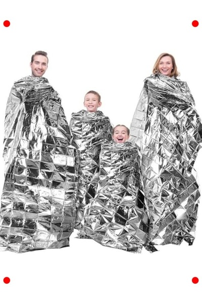 markentegra Acil Durum Termal Battaniyesi - Gümüş - 130x210 cm