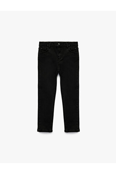 Koton Buy Denim Pants with Adjustable Elastic Waistband Pockets