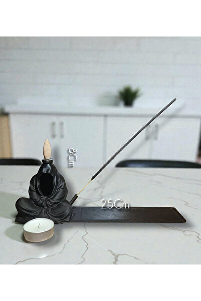 Salıncak Tütsülük Siyah Gölge Adam Çift Tütsü Alanı 3 D Art