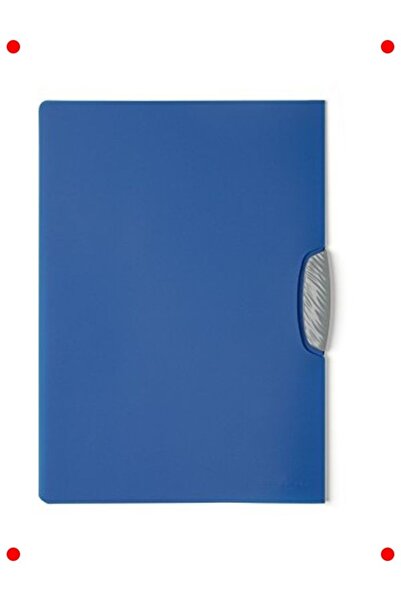 markentegra ملف عرض تقديمي باللون الأزرق بسعة 30 ورقة مع مشبك