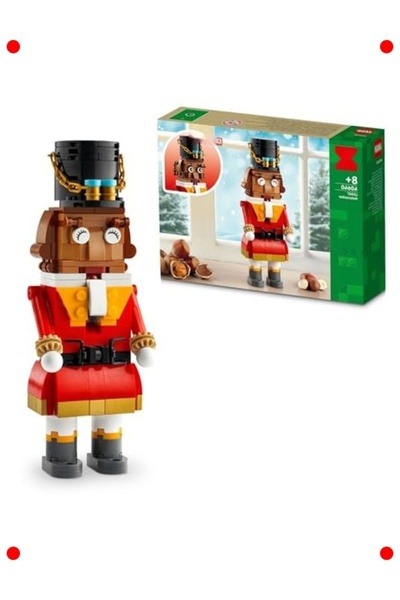 markentegra Christmas Nutcracker Figure - Winter Themed Construction Set