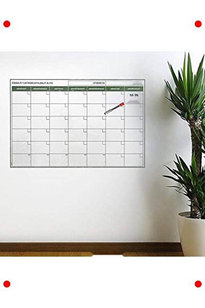 markentegra 85X56Cm Magnetic Monthly Program Calendar