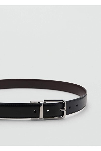 MANGO Man İki taraflı deri takım kemeri