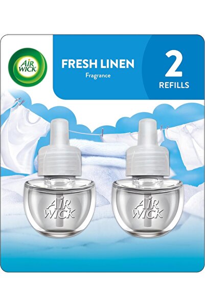 Air Wick Scented Oil 2 Refills, Snuggle Fresh Linen (2x0.67oz)