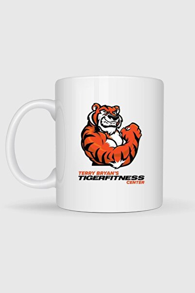 Bahriyeli Collection Tiger Fitness Printed Mug Cup