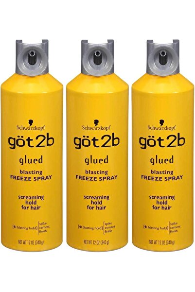 Got2B Glued Blasting Freeze Spray 12 oz (Pack of 3)