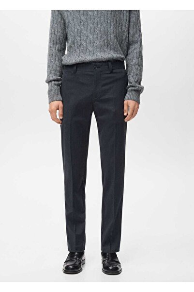 MANGO Man Regular kesim pamuklu pantolon