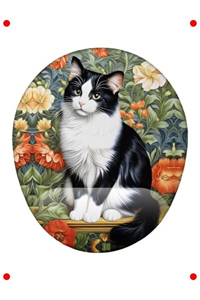 markentegra Nostalgic Cat Themed Mouse Pad