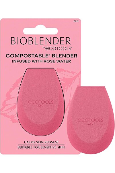 Ecotools إسفنجة مكياج قابلة للتحلل الحيوي بماء الورد - عبوة واحدة