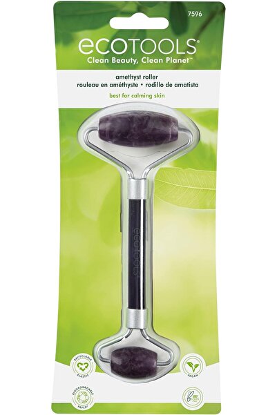 Ecotools Amethyst Facial Roller, Face Roller and Massager, Purple, 1 Count