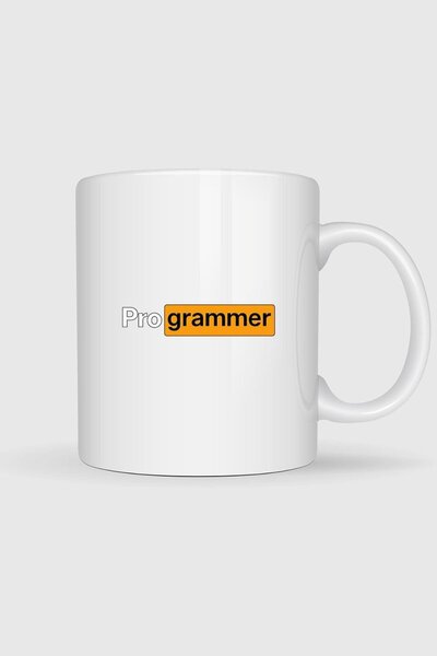 Bahriyeli Collection Programmer Printed Mug Cup