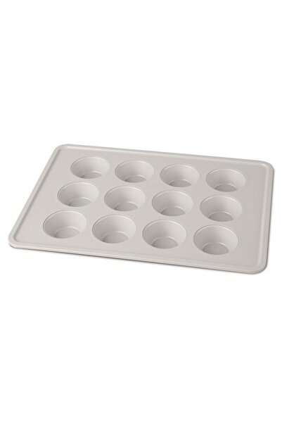 Berlinger Haus muffin pan, carbon steel, matte cream, 42.3x29.8x3.5 cm