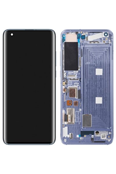 GERICOM Ecran Xiaomi Mi 10 5G cu ecran tactil și ramă, versiunea C, gri (gri ...