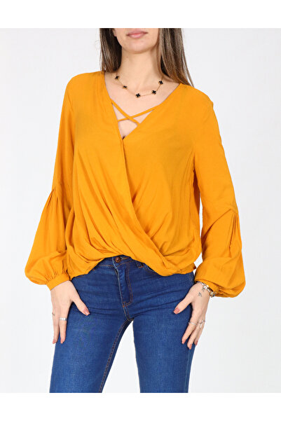 Evendi Blouse, Yellow