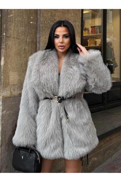 maymagaza Larissa Kürk Gri