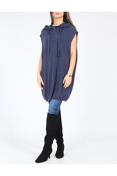 Evendi Oversized vest, Blue