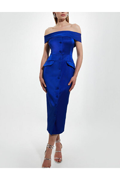 Karen Millen Rochie medie, Albastru