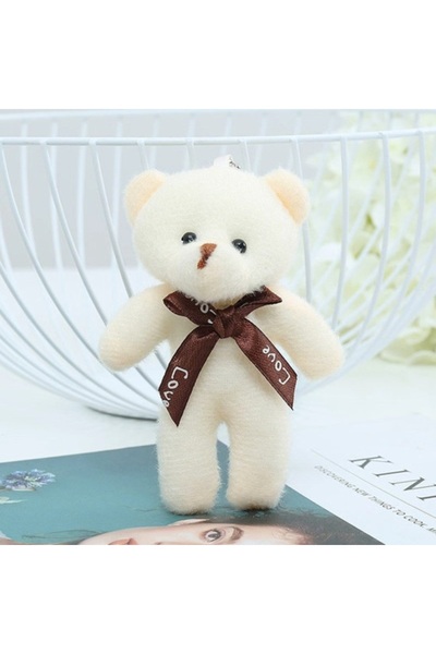 UcuruStore pluș ursuleți colorați cu fundițe breloc