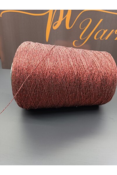 Pİ Yarn Supla Knitting Yarn 1000 Gr Red Glitter