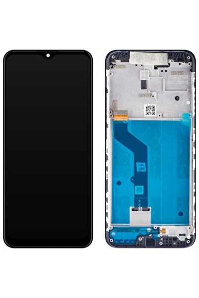 GERICOM Ecran tactil Motorola Moto E7 Plus cu ramă - Negru (Grip Pro, V81, Se...