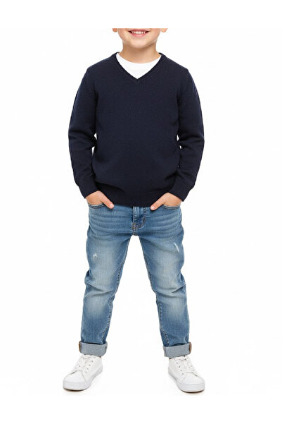 Evendi Blouse, Navy blue