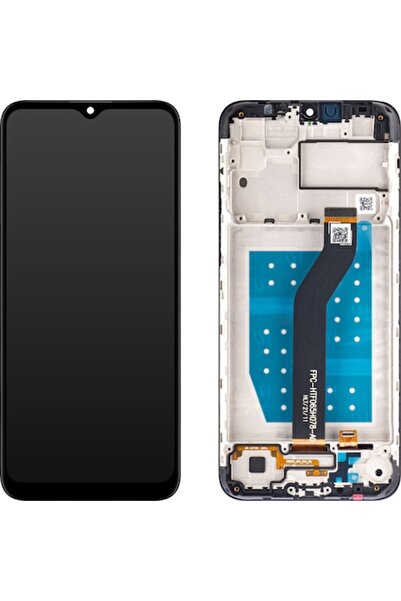 GERICOM Ecran tactil cu ramă pentru Motorola Moto G8 Power Lite - Negru