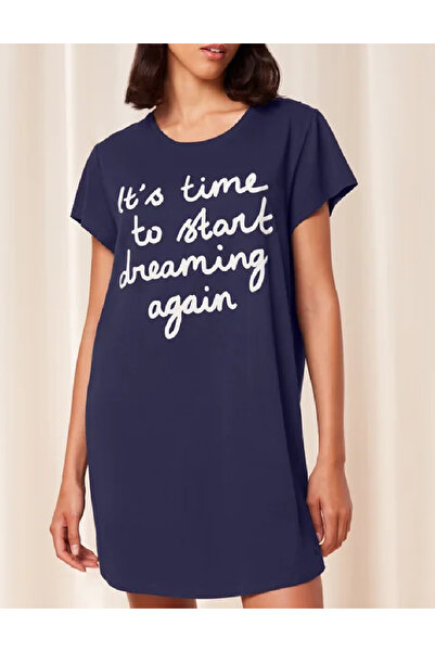 Triumph Nightgown, Navy blue