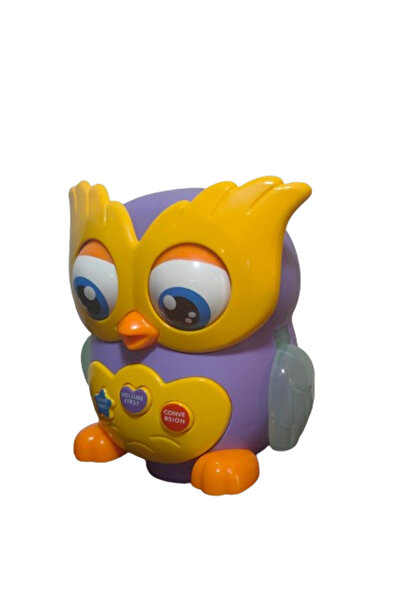 OEM Owl toy with musical effects, lights, dancing, 3 interactive buttons with special effects, children 3+
