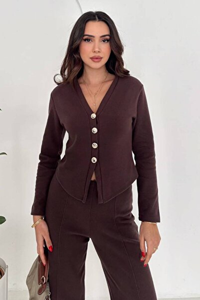ZISHAN Comfortable Fit Stylish Office and Casual Wear Thessaloniki Women's Two-Piece Suit 5009