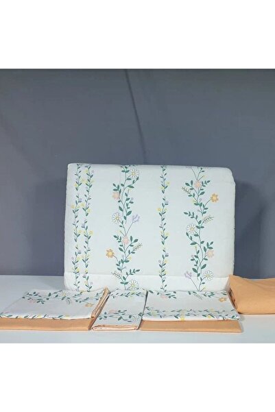 Reiashn Daisy patterned summer double bedspread, 100% cotton