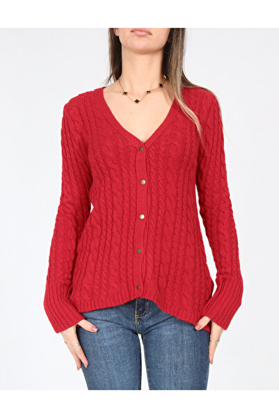 Evendi Cardigan, Red