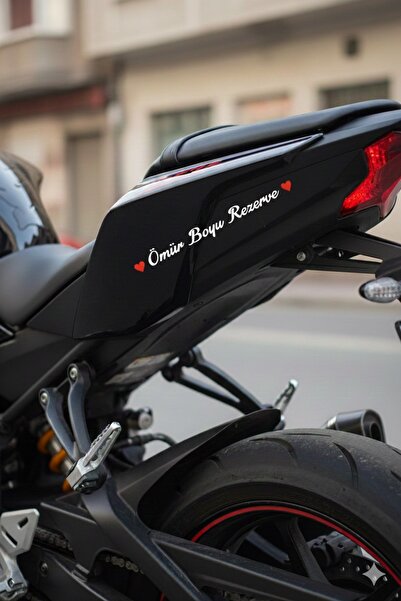 Yalıgraf Reklam Tabela Lifetime Reserved Heart Engine Sticker 20 cm