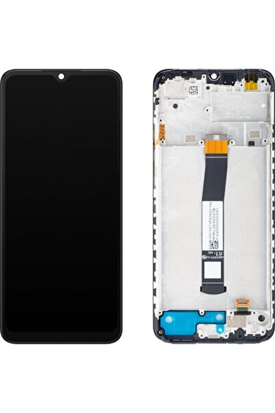 GERICOM Ecran tactil Xiaomi Redmi 10C cu ramă, gri grafit, Grip Pro, V61, Ser...