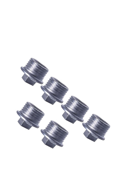 Generic 1/2 inch plug - Chrome, 5 pieces