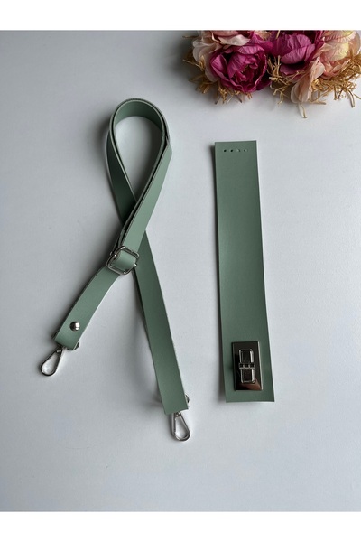 zg hobi aksesuar Adjustable Strap and Cover Kit Made of Faux Leather for Knitted Bags