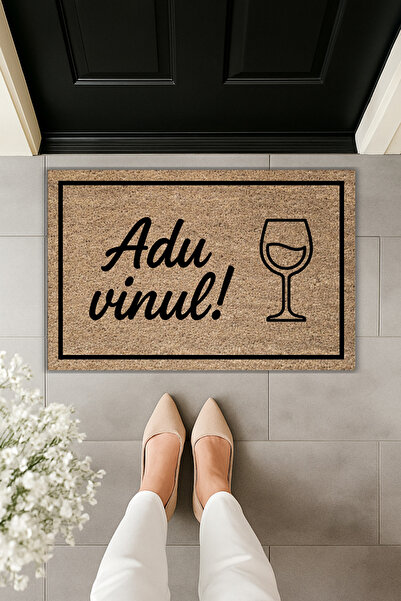 Dormot Modern Digital Printing Vinyl Mat! Written Door Mat