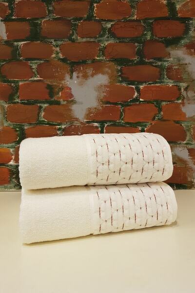 Özdilek Adria peškir 2 komada - krem 50x90 cm