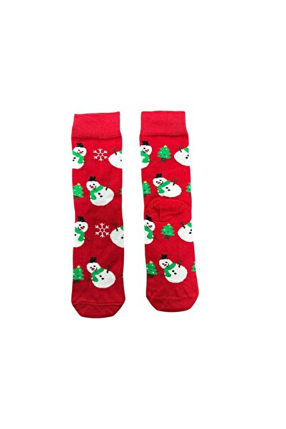 CNS Concept Red Snowman Socks