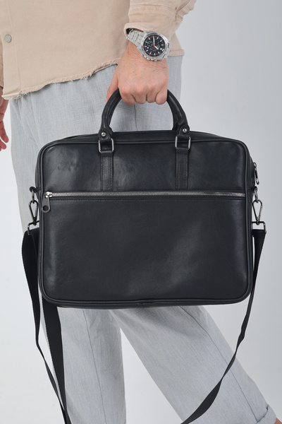NahitaTyana Genuine Leather Laptop Bag and Briefcase