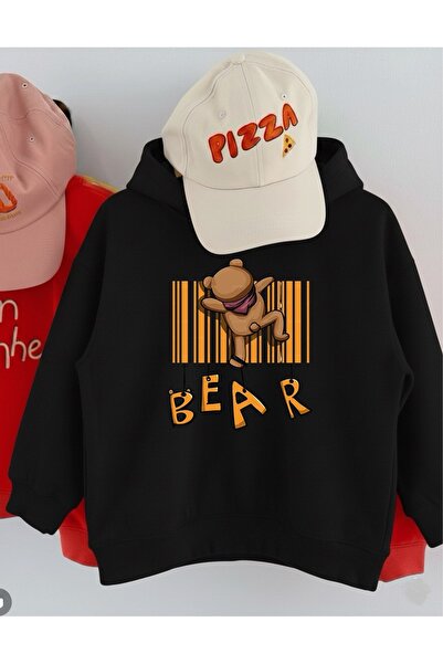 LORVEX قصة فضفاضة سويت شيرت للأطفال للجنسين – تي شيرت تيجر تي آيكلد فرونت مطبوع