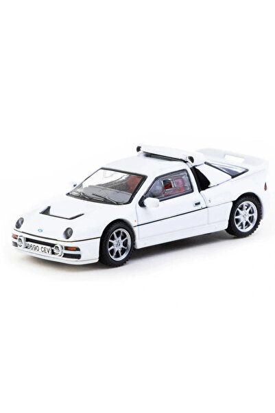 TOYFEST Tarmac Works 1/64 Ford Rs200 White