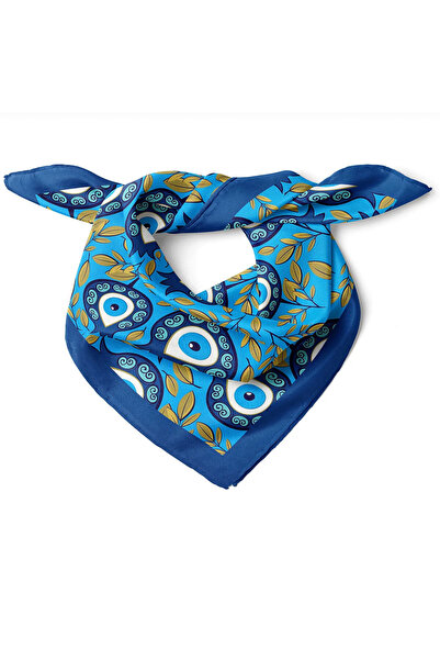 Home Evil Eye Beaded Scarf