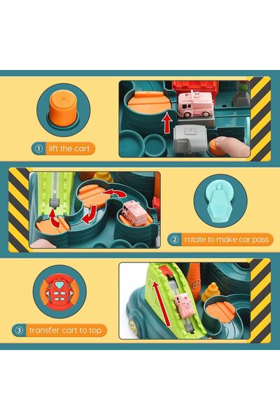 OEM Car Adventure Game – Interactive Game with Cars, Castle and Obstacles for Children 3+ Years Old